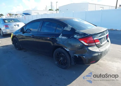 2013 Honda Civic from USA, damaged, VIN 19XFB2F81DE086414